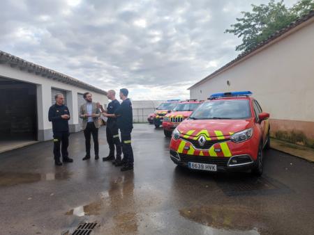Una veintena de bomberos especializados de la DPH dispuestos para...