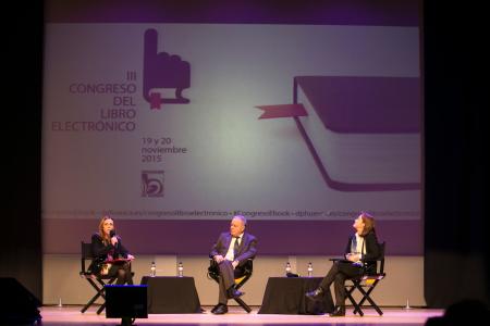 Imagen: Inauguración del III Congreso del Libro Electrónico