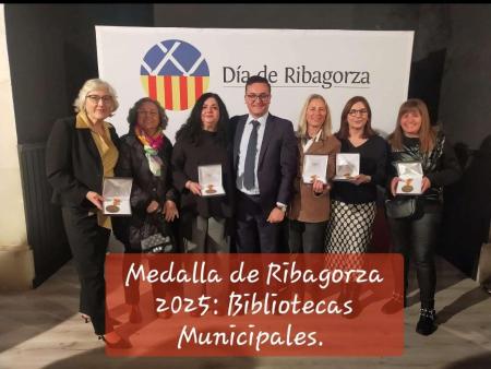 El domingo 26 de enero, las Bibliotecas de Ribagorza reciben la Medalla...