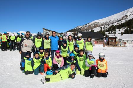 Escolares de toda la provincia en Cerler