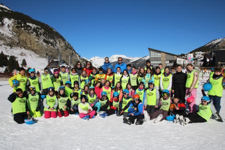 Escolares de toda la provincia en Cerler