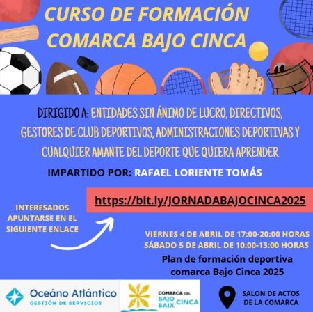 Imagen Jornada de Formación para Clubes Deportivos y Asociaciones en la Comarca...