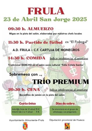 Imagen Celebración de San Jorge en Frula