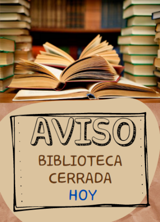 Imagen Biblioteca cerrada hoy