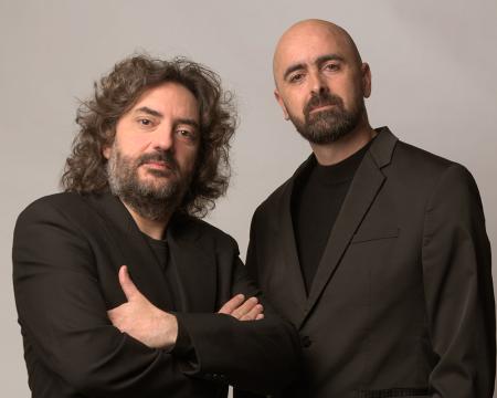 Imagen Antonio Serrano (armónica) & Daniel Oyarzabal (clave)