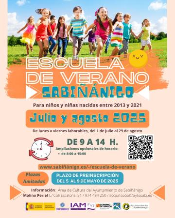 Imagen El ayuntamiento de Sabiñánigo ofrece 70 plazas para la escuela de verano