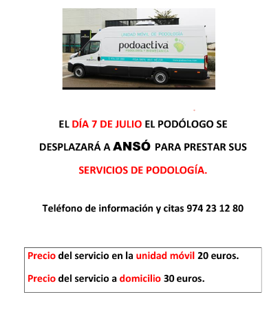 Imagen Podólogo en Ansó