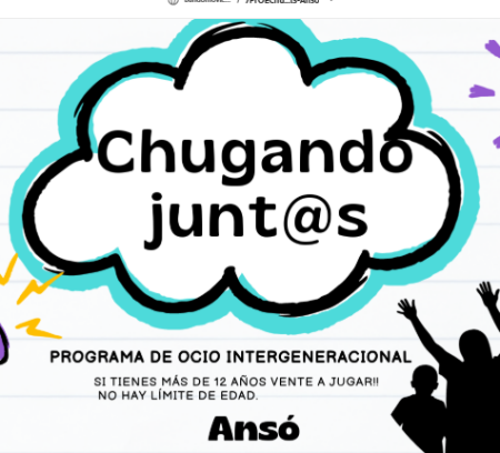 Imagen Actividades de ocio intergeneracional en Ansó "Chugando junt@s"