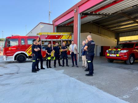 La DPH reabre el parque de bomberos de Monzón mejorando los tiempos de respuesta en la provincia