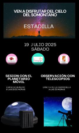 Imagen Observación Astronómica en Estadilla