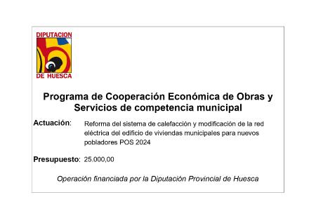 Reforma del sistema de calefacción y modificación de la red eléctrica...