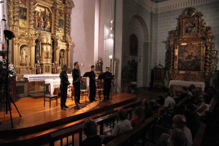 Imagen: El Ensemble Sancti Jacobi, en Hecho.