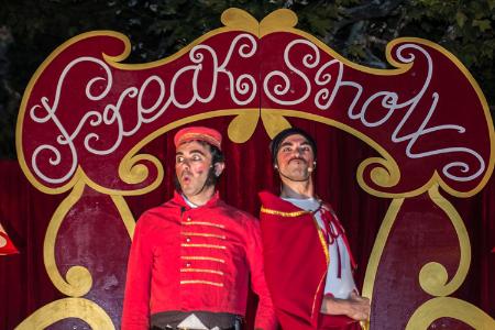 Imagen: 'Freak Show', de Circo La Raspa, es uno de los espectáculos que se podrá ver en varias localidades de la provincia.
