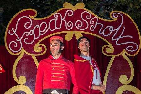 Imagen: 'Freak Show', de Circo La Raspa, es uno de los espectáculos que se podrá ver en varias localidades de la provincia.