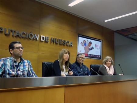 Imagen: Imagen del momento de la presentación de la Ruta a los medios de comunicación.