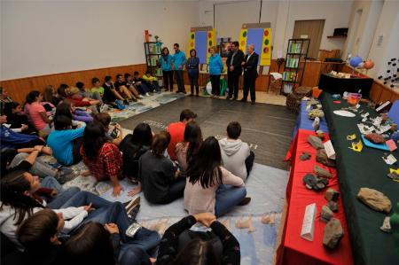 La diputada Maribel de Pablo ha asistido a la apertura de curso del Aula de la Naturaleza.