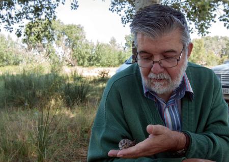 Imagen: Joaquín López Pardo está considerado como el fundador de la ornitología en la provincia de Huesca. Imágenes cedicas por Luis Miguel Guerrero.