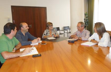 Imagen: Reunión de la Junta de Portavoces de este mediodía.