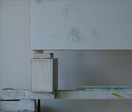 José Noguero. Cubo 2, 2025. Impresión “Glicée” con tintas de pigmentos minerales encapsulados en resina sobre papel Hahnemühle Photo Rag Bright White 310 g, montado sobre dibond. 80 x 94,5 cm