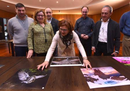 Imagen: Un momento de la reunión del jurado.J.B.