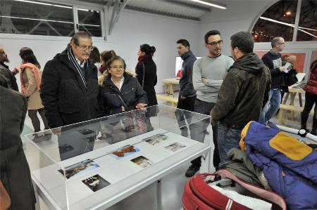 La muestra puede visitarse hasta el día 29 de enero en el Matadero. Fotos de la inauguración: P.OTIN.
