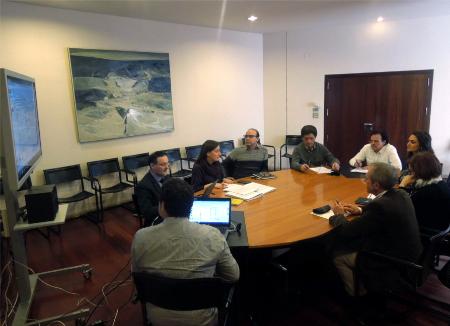 Imagen: Imagen de un momento de la reunión de la Comisión.