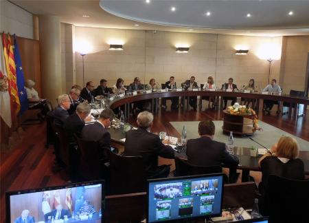 Imagen: Un momento del pleno ordinario del mes de julio.