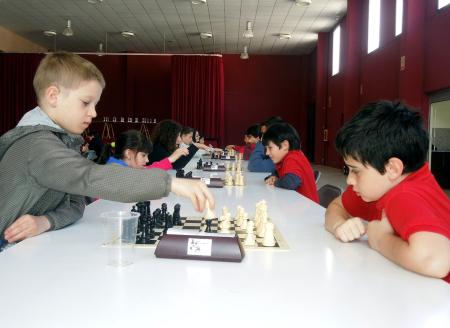 Torneo comarcal de ajedrez.