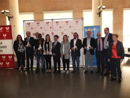 Imagen: 'Huesca, corazón voluntario' arrancaba con el primero de los actos en el salón de la DPH. PLATAFORMA DEL VOLUNTARIADO.