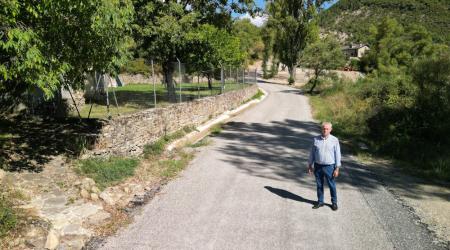 La Diputación de Huesca culmina la mejora de los accesos a Sieste y Lavalle, en Boltaña