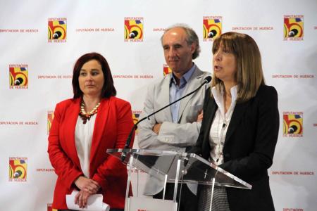 Presentación en el Salón Comedor de la Diputación Provincial de Huesca