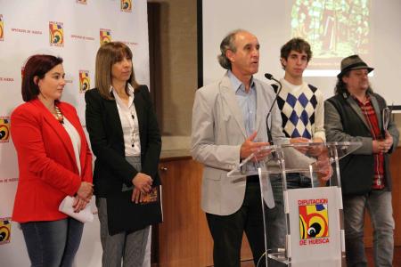 Presentación en el Salón Comedor de la Diputación Provincial de Huesca