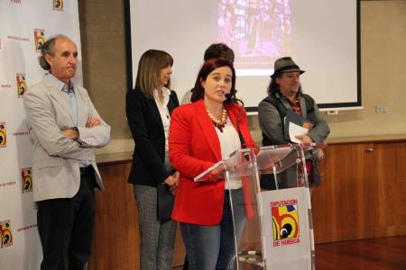 Presentación en el Salón Comedor de la Diputación Provincial de Huesca