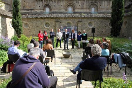 Presentación en el Jardín del Claustro del Museo Diocesano de Jaca