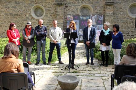 Presentación en el Jardín del Claustro del Museo Diocesano de Jaca