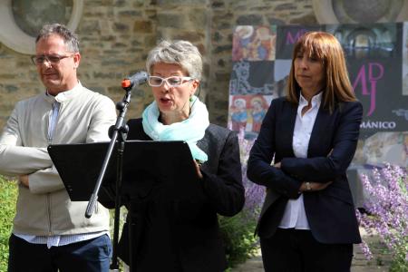 Presentación en el Jardín del Claustro del Museo Diocesano de Jaca