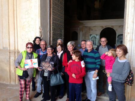 Imagen: La Cartuja de Monegros recibe a la visitante número 1.000