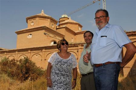 La Cartuja de Monegros presenta ya los primeros signos de su proceso de rehabilitación localizados en las cubiertas que más deterioro...