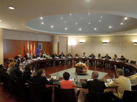 Imagen: Imagen de un instante del Pleno de septiembre.