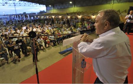 Imagen: El Presidente de la DPH, Miguel Gracia, ha clausurado el certamen. Fotos: P. OTÍN / DPH.