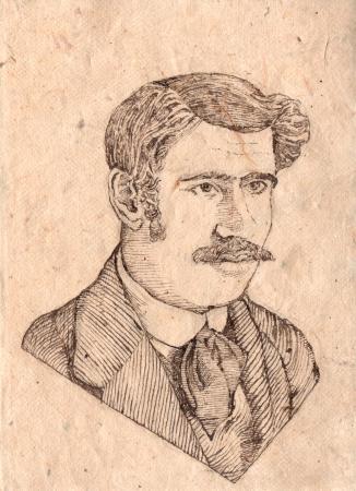 Ramón Acín. Ilustración de Javier Sáez Castán