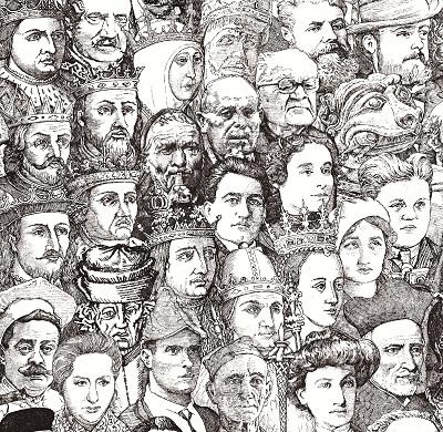 Desfile (4). Ilustración de Javier Sáez Castán