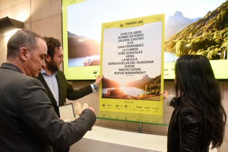 Carlos Sampériz, Isaac Claver y Amalia Ortiz desvelan el cartel