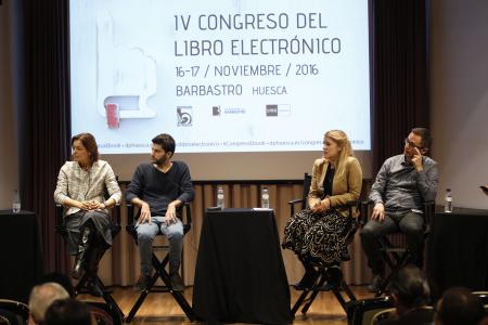 Imagen: Los primeros cinco proyectos presentados en el Congreso del Libro Electrónico.