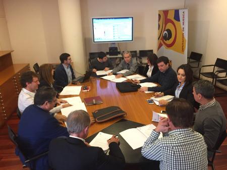 Imagen: Reunión de la Comisión de Hacienda y Recaudación.