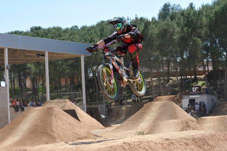 Exhibición en el Bike Park de Vencillón