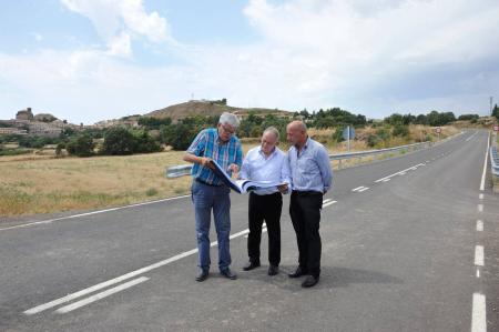 Inauguración de la carretera entre Bolea y Puibolea.P.O.