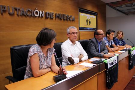 Imagen: Presentación de la marcha en la DPH.