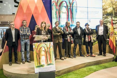 Imagen: Berta Fernández, en la presentación del festival en Fitur