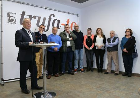 Imagen: Gracia da a conocer las cifras de esta edición especial. GABI ORTE